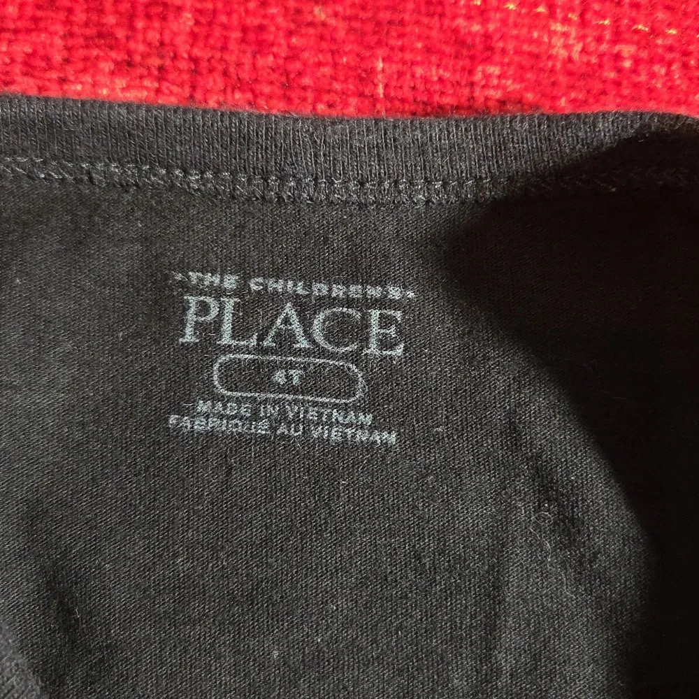 The Children's Place Black and Red 'I Heart Mom' Long Sleeve Tee